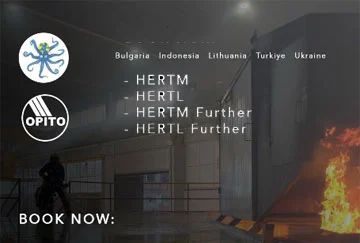 Helideck crew emergency preparedness courses are available at Lerus Training locations in Bulgaria, Indonesia, Lithuania, Türkiye, and Ukraine